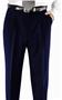 Edwards Mens Pleated Front Polyester Pants