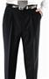 Edwards Mens Pleated Front Polyester Pants