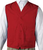 Edwards Unisex Apron Vest with Two Waist Pockets Edwards Unisex Apron Vest with Two Waist Pockets
