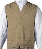 Edwards Unisex Apron Vest with Two Waist Pockets Edwards Unisex Apron Vest with Two Waist Pockets