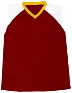24 - MAROON/WHITE/GOLD