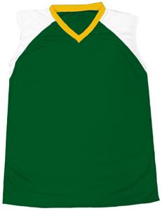 16 - DARK GREEN/WHITE/GOLD