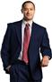 Edwards Mens Poly/Wool Single-Breasted Suit Coat