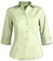 Edwards Women 3/4 Sleeve Stretch Broadcloth Blouse