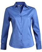 Edwards Womens V-Neck Tailored Stretch Blouse Edwards Womens V-Neck Tailored Stretch Blouse