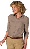 Edwards Womens 3/4 Sleeve Poplin Blouse Edwards Womens 3/4 Sleeve Poplin Blouse