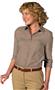 Edwards Womens 3/4 Sleeve Poplin Blouse