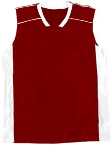 24 - MAROON/WHITE