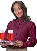 Edwards Womens Long Sleeve Cafe Shirt Edwards Womens Long Sleeve Cafe Shirt