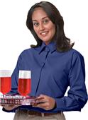 Edwards Womens Long Sleeve Cafe Shirt Edwards Womens Long Sleeve Cafe Shirt