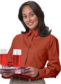 Edwards Womens Long Sleeve Cafe Shirt Edwards Womens Long Sleeve Cafe Shirt