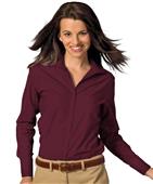 Edwards Womens Casual Poplin Long Sleeve Blouse Edwards Womens Casual Poplin Long Sleeve Blouse