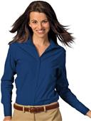 Edwards Womens Casual Poplin Long Sleeve Blouse Edwards Womens Casual Poplin Long Sleeve Blouse