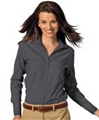 Edwards Womens Casual Poplin Long Sleeve Blouse Edwards Womens Casual Poplin Long Sleeve Blouse