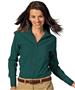 Edwards Womens Casual Poplin Long Sleeve Blouse