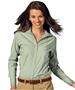 Edwards Womens Casual Poplin Long Sleeve Blouse