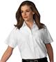 Edwards Womens Broadcloth Value Short Sleeve Shirt