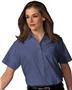Edwards Womens Broadcloth Value Short Sleeve Shirt
