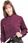 Edwards Womens Long Sleeve Banded Collar Shirt Edwards Womens Long Sleeve Banded Collar Shirt