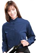 Edwards Womens Long Sleeve Banded Collar Shirt Edwards Womens Long Sleeve Banded Collar Shirt