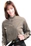 Edwards Womens Long Sleeve Banded Collar Shirt