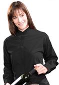 Edwards Womens Long Sleeve Banded Collar Shirt Edwards Womens Long Sleeve Banded Collar Shirt