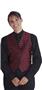 Edwards Womens Swirl Brocade Vest