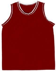 30 - WHITE/MAROON/WHITE