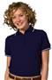 Edwards Womens Pique Polos w/Tipped Collar & Cuffs