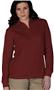 Edwards Womens Long Sleeve Blended Pique Polo