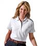 Edwards Womens Short Sleeve Soft Touch Pique Polo