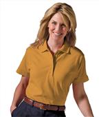 Edwards Womens Short Sleeve Soft Touch Pique Polo