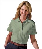 Edwards Womens Short Sleeve Soft Touch Pique Polo