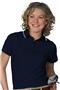 Edwards Womens Tipped Collar Dry-Mesh Polo Shirt