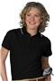 Edwards Womens Tipped Collar Dry-Mesh Polo Shirt