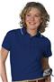 Edwards Womens Tipped Collar Dry-Mesh Polo Shirt
