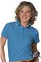 Edwards Womens Tipped Collar Dry-Mesh Polo Shirt