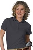 Edwards Womens Tipped Collar Dry-Mesh Polo Shirt Edwards Womens Tipped Collar Dry-Mesh Polo Shirt