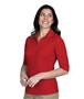 Edwards Womens ECOTEC100 3/4 Sleeve Polos