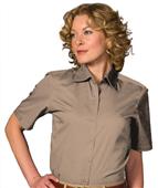 Edwards Women Cotton Plus Twill Short Sleeve Shirt Edwards Women Cotton Plus Twill Short Sleeve Shirt