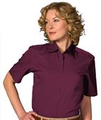 Edwards Women Cotton Plus Twill Short Sleeve Shirt Edwards Women Cotton Plus Twill Short Sleeve Shirt