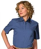 Edwards Women Cotton Plus Twill Short Sleeve Shirt Edwards Women Cotton Plus Twill Short Sleeve Shirt