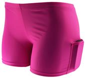 Plangea Spandex 2.5 Pink Short w/Cellphone Pocket Plangea Spandex 2.5 Pink Short w/Cellphone Pocket