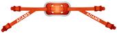 Adams Football 4-Point Low Gel Chin Staps