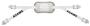 Adams Football 4-Point Low Gel Chin Staps