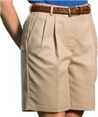 Edwards Misses' & Womens Pleated Front Shorts Edwards Misses' & Womens Pleated Front Shorts