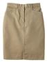 Edwards Misses' & Womens Mid-Length Chino Skirt