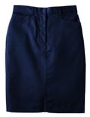 Edwards Misses' & Womens Mid-Length Chino Skirt Edwards Misses' & Womens Mid-Length Chino Skirt