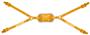 Adams Football 4-Point High Gel Chin Staps