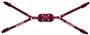 Adams Football 4-Point High Gel Chin Staps
